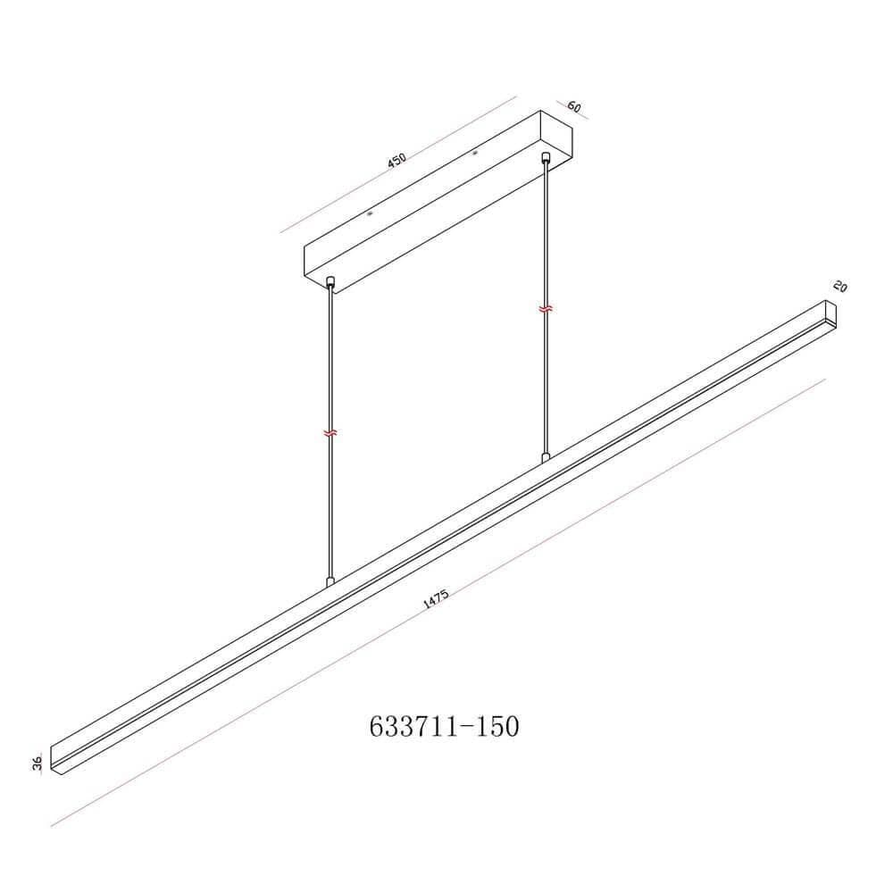 Lucide SIGMA Белый Подвесной светильник 23460/33/31 — миниатюра 4