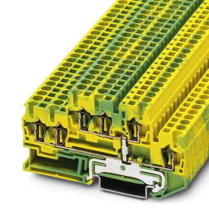 Phoenix Contact Двухъярусная заземляющая клемма STTB 2,5-TWIN-PE 3038532