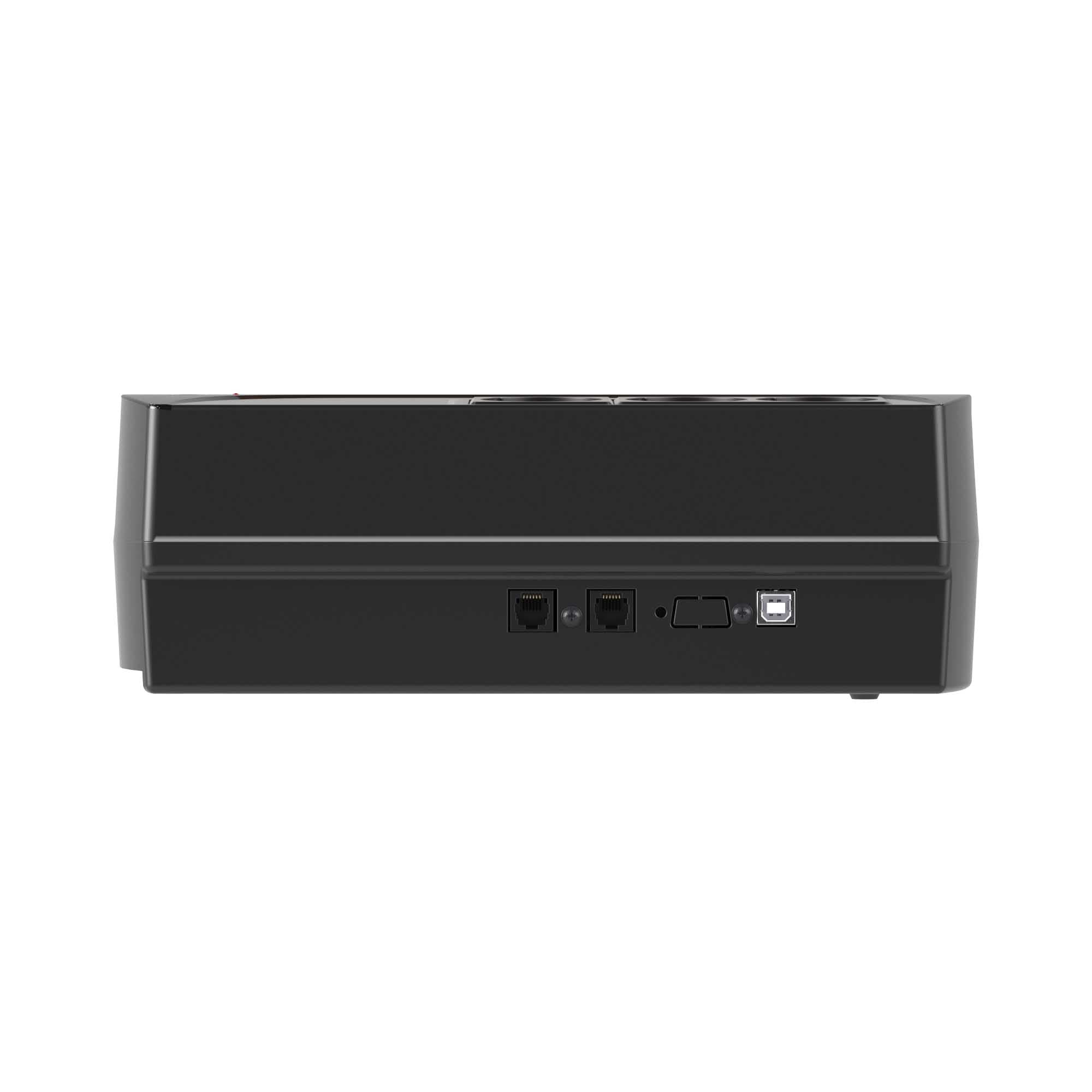 DKC Линейно-интерактивный ИБП ДКС серии Info PDU, 800 ВА/480 Вт, 1/1, 6xSchuko, USB для зарядки (2), USB + RJ11, 1x8Aч — миниатюра 5