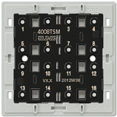 JUNG KNX Кнопочный сенсорный модуль 4008TSM