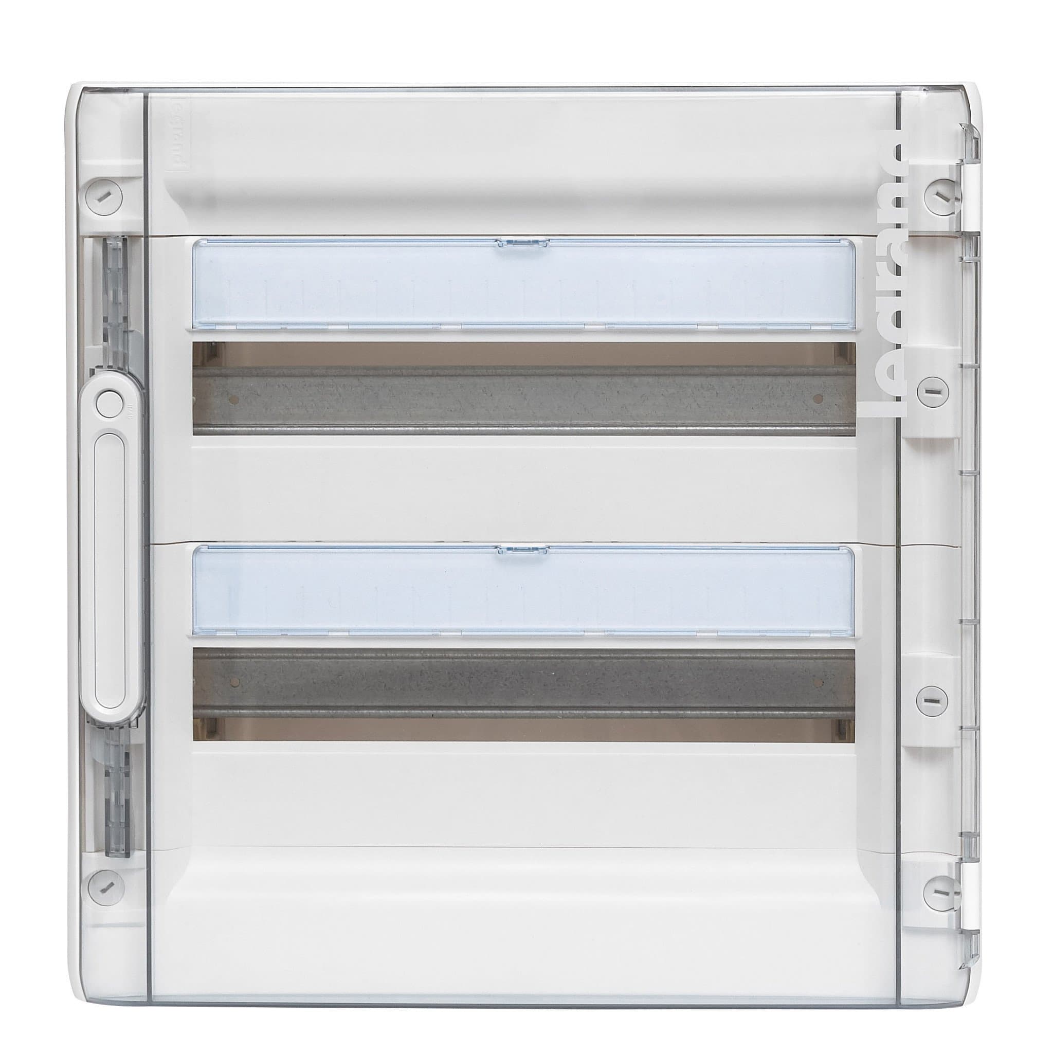 Legrand Дверь прозрачная для щитка 2х18 401872 — миниатюра 1