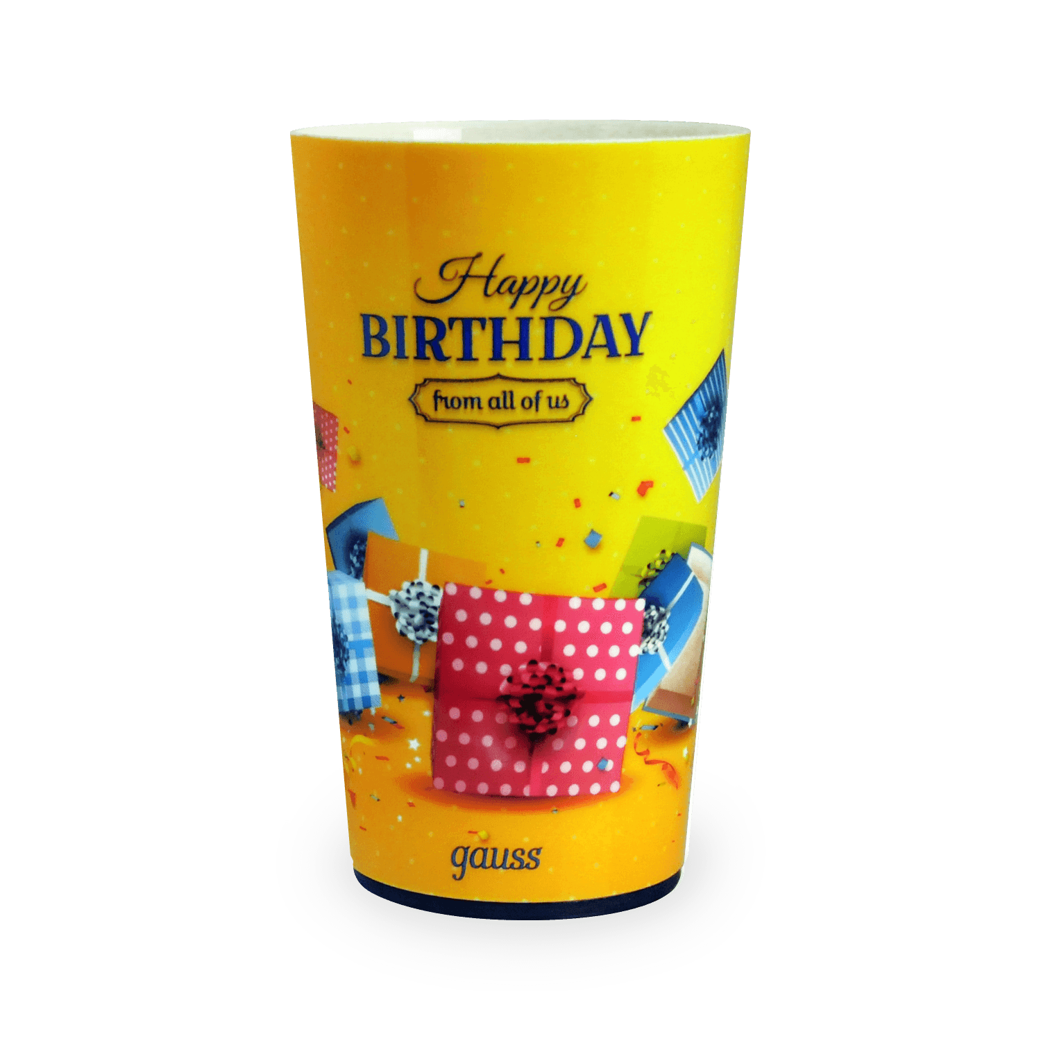 Gauss Стакан с подсветкой модель LCUP Birthday 3XLR44 LED 5/90 LC002 — миниатюра 5