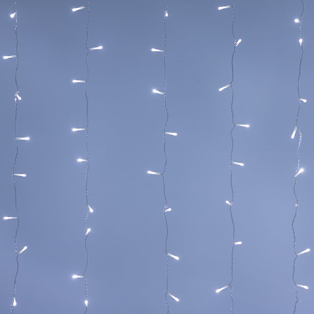 Arlight Светодиодная гирлянда ARD-CURTAIN-HOME-1000x1500-CLEAR-96LED White (230V, 6W) (Ardecoled, IP20) 024825 — миниатюра 6