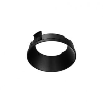 Technolight Рамка Симпл 68 круглая RAL 9005 черная 41021-BK