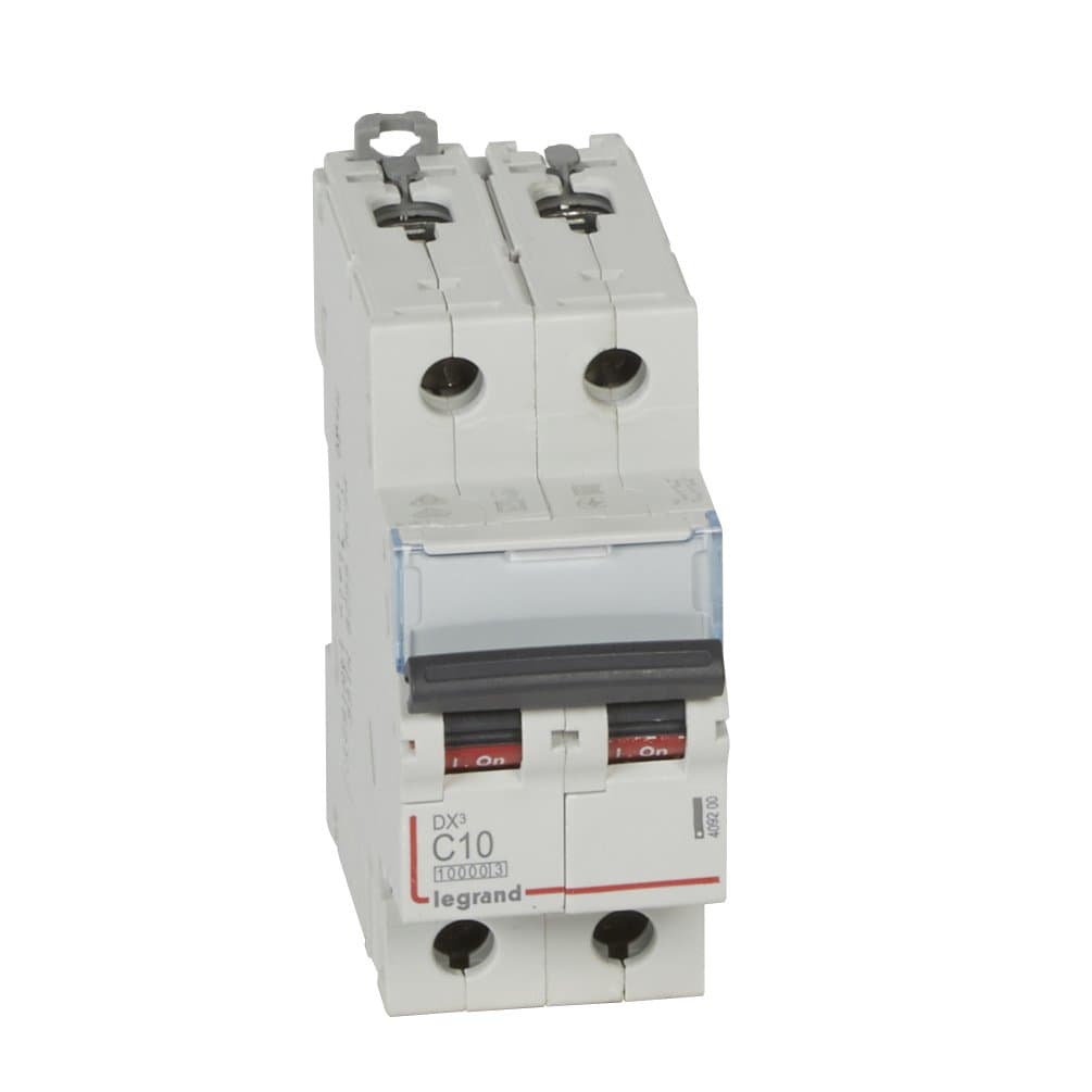 Legrand DX3 Автоматический выключатель 2P 10A (С) 10kA/16kA 409200 — миниатюра 1