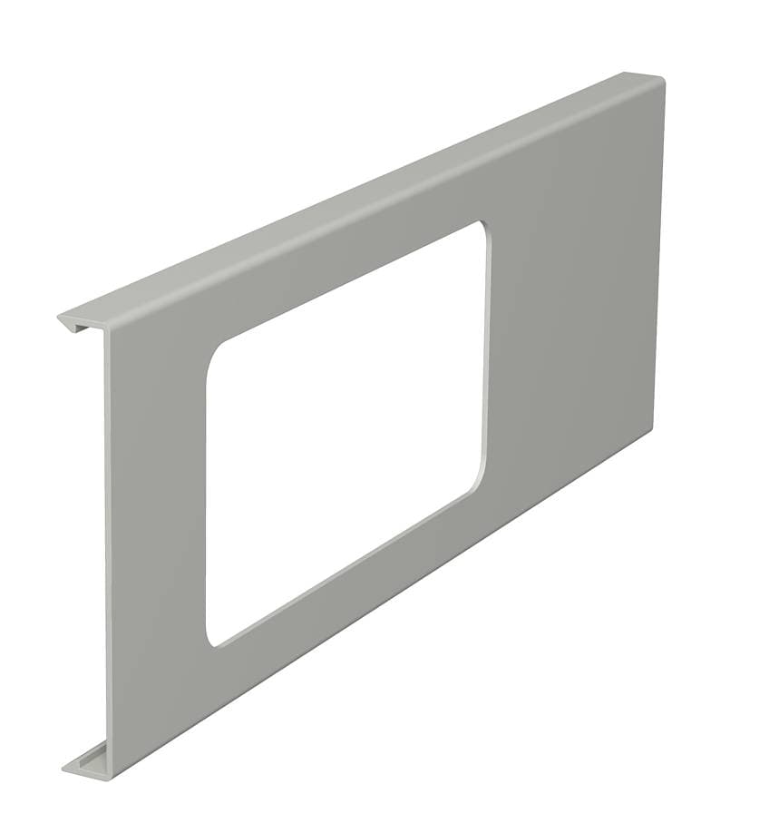 OBO Bettermann Крышка для установки монтажной коробки в кабель-канале WDK 110x300 мм, ПВХ, серый RAL7030 6159370