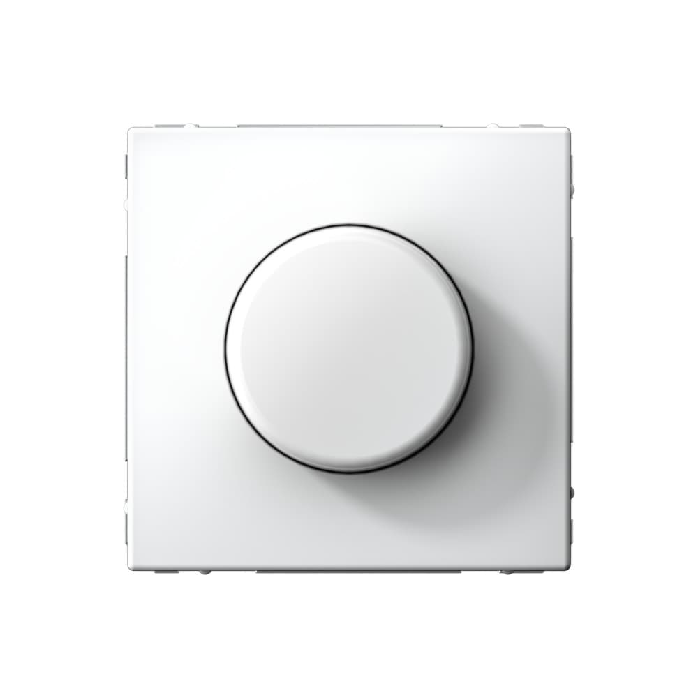Systeme Electric ArtGallery Белый Светорегулятор (диммер) повор-нажим, LED, RC, 400Вт, механизм