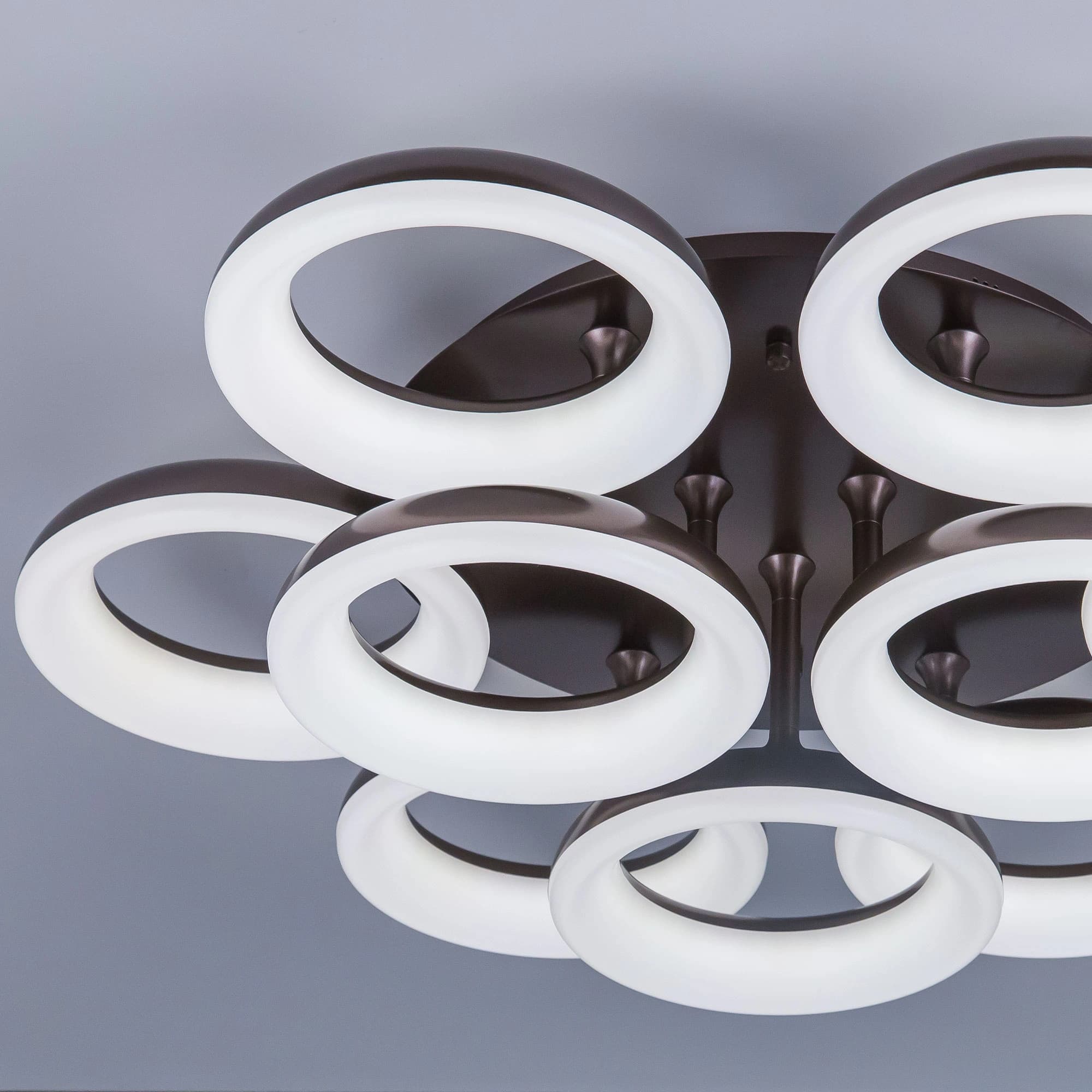 Citilux CL225195R Паркер Кофе Светильник LED Люстра с пультом — миниатюра 5
