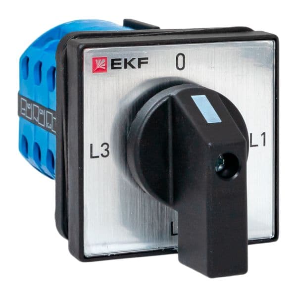 EKF Переключатель кулачковый ПК-1-94 10А 4P для амперметра IP65 — миниатюра 1