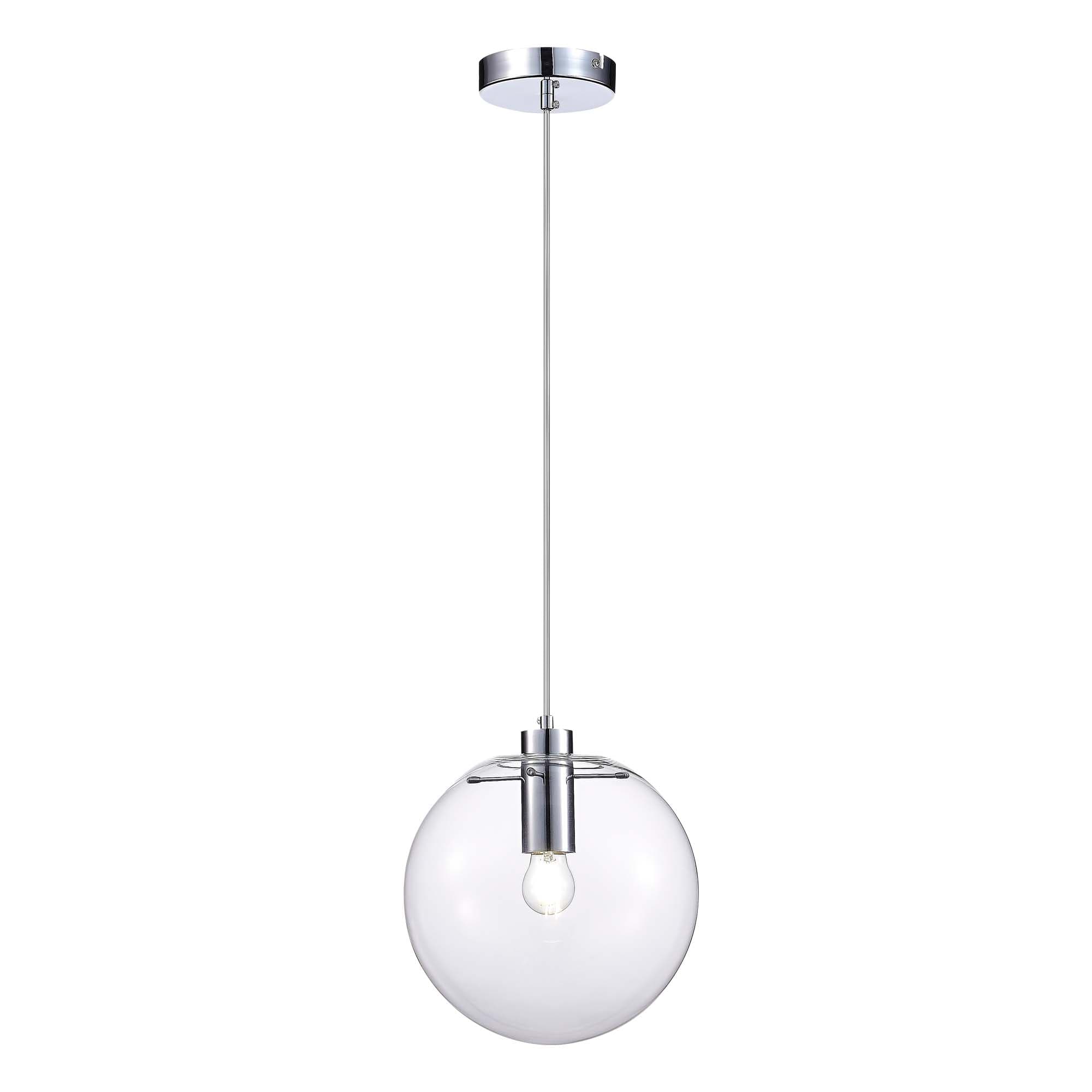 ST LUCE SL1056.113.01 Подвес Хром/Прозрачный E27 1*60W