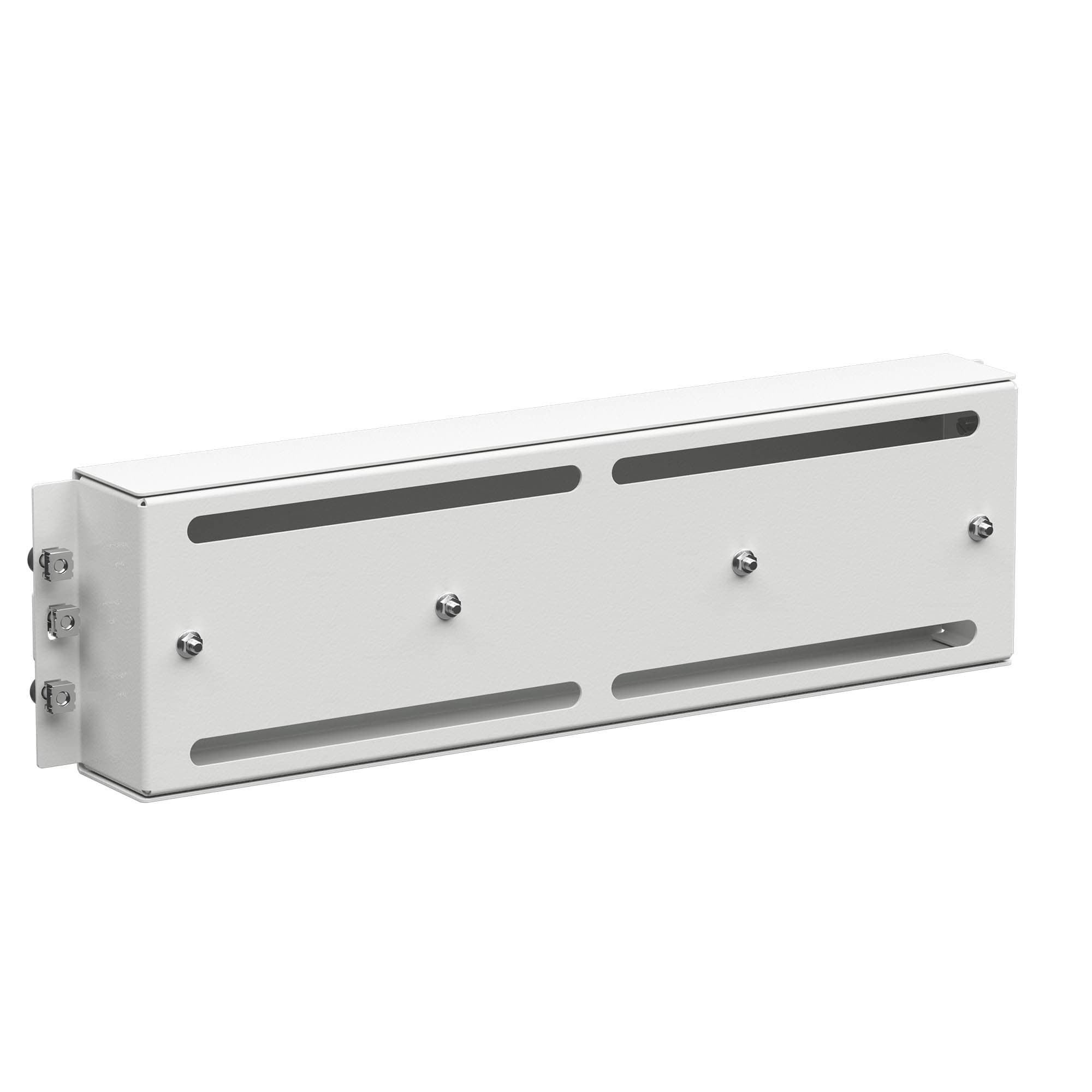 DKC Модуль 3U с DIN рейкой для 19" IT-корпусов, RAL7035 — миниатюра 3