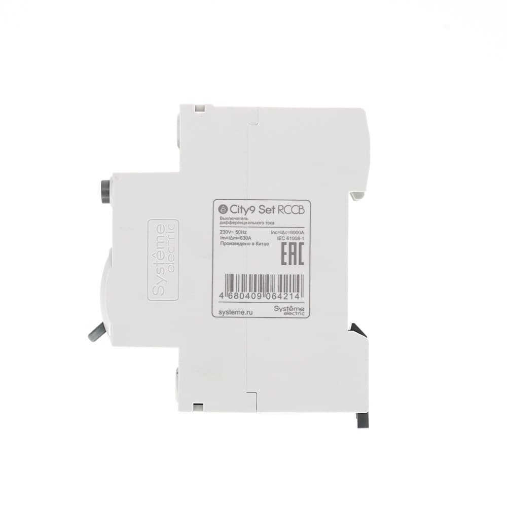 Systeme Electric City9 Set ВДТ 40А 2P 100мА A-S 230В — миниатюра 5
