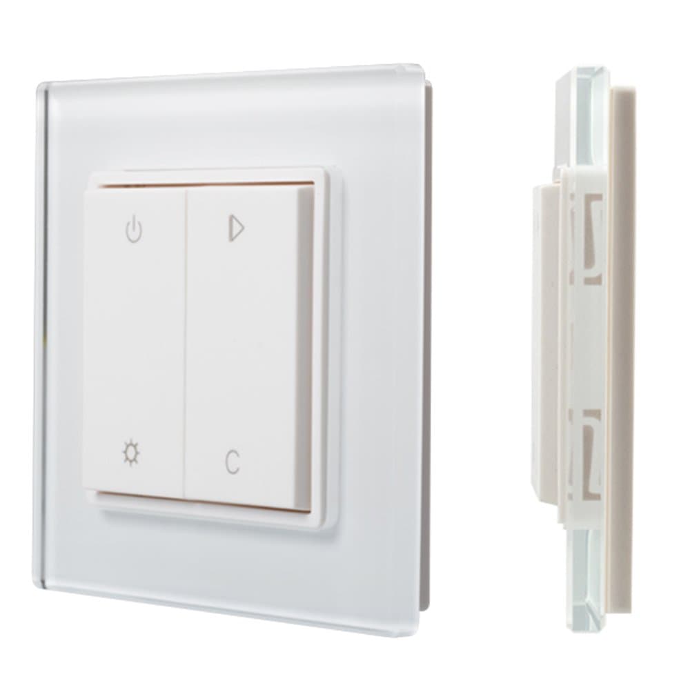Arlight Панель Knob SR-2833RGB-RF-UP White (3V,RGBW,1зона) (IP20 Пластик, 3 года) 017740 — миниатюра 1