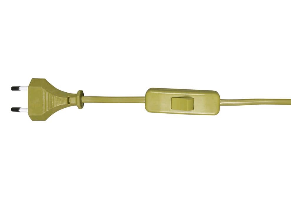Kink Light A2300,20 Шнур с переключателем бронза (2м)(10шт в упаковке) 230V AC 50Hz (max 2A)