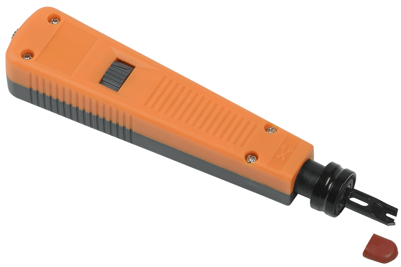 IEK ITK Инструмент ударный для IDC Krone/110 оранжево-серый TI1-G110-P — миниатюра 2