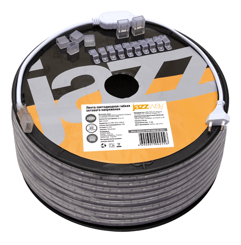 Jazzway Лента (Б) MVS-2835/60-IP68-220V-W -1m (белый свет) .5004252