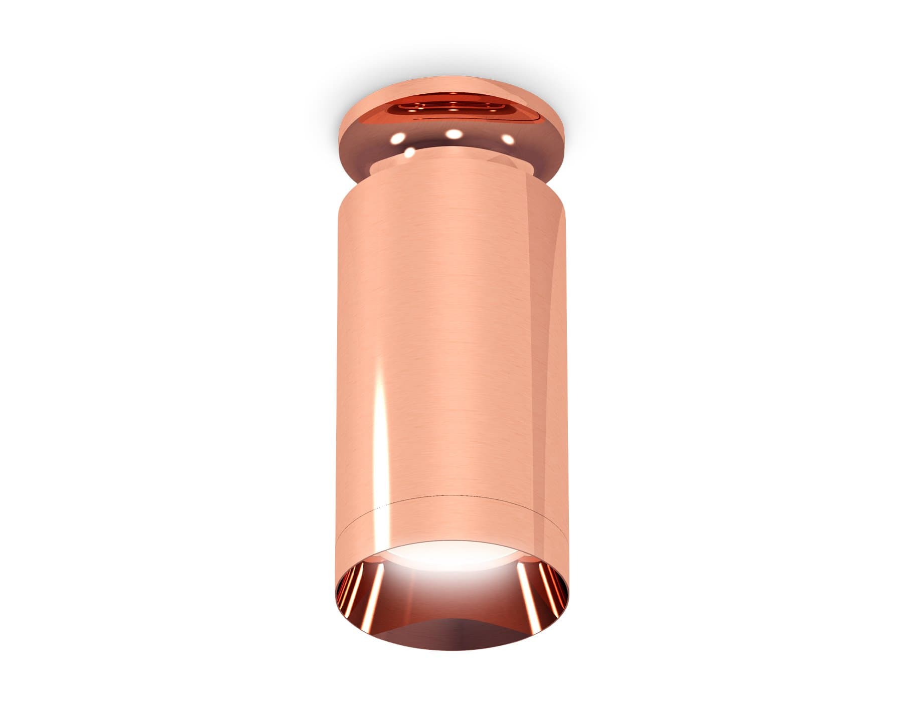 Ambrella Комплект накладного светильника XS6326080 PPG золото розовое полированное MR16 GU5.3 (N6906, C6326, N6135) — миниатюра 1