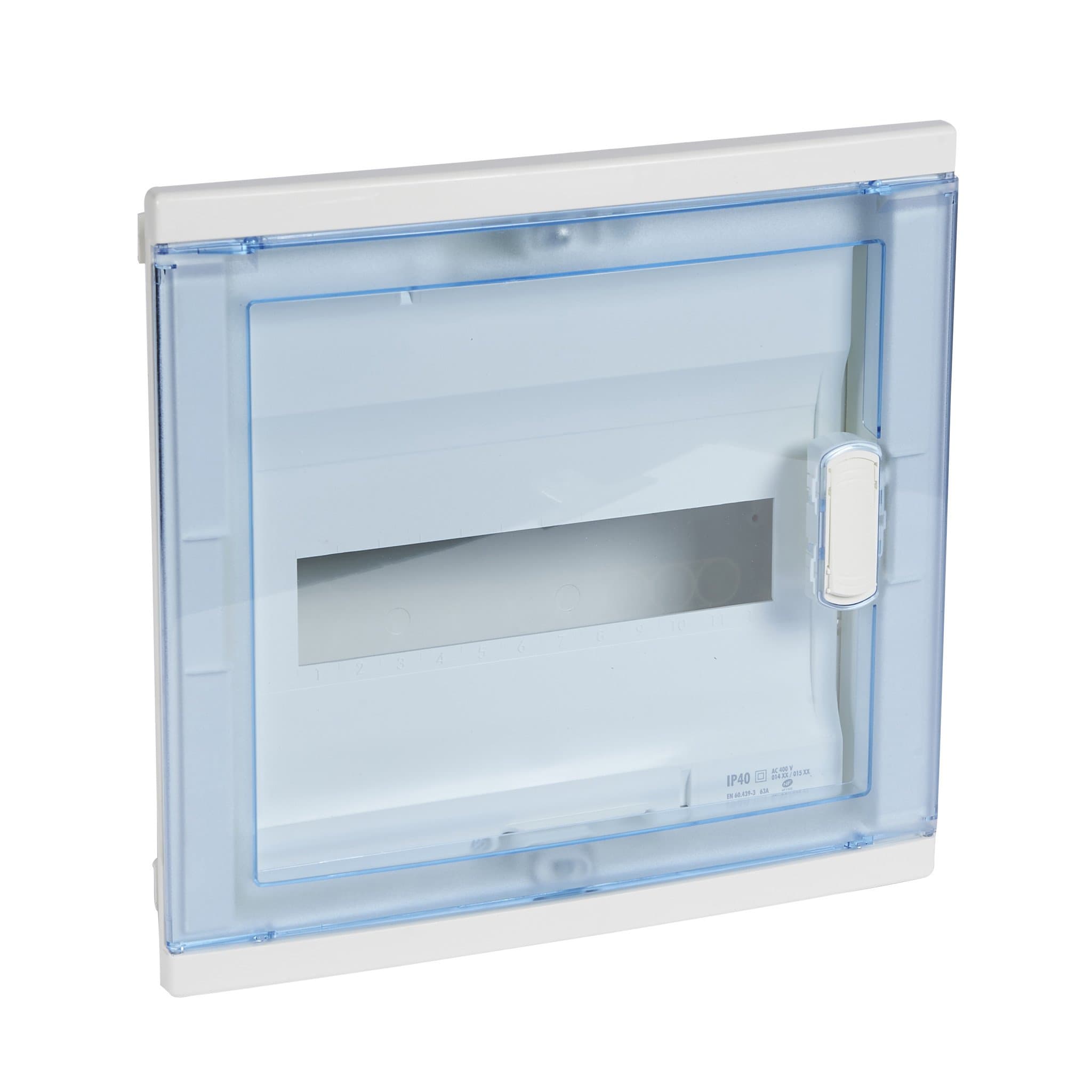 Legrand Nedbox Шкаф встраиваемый 12+2М дымчатая дверь 001421