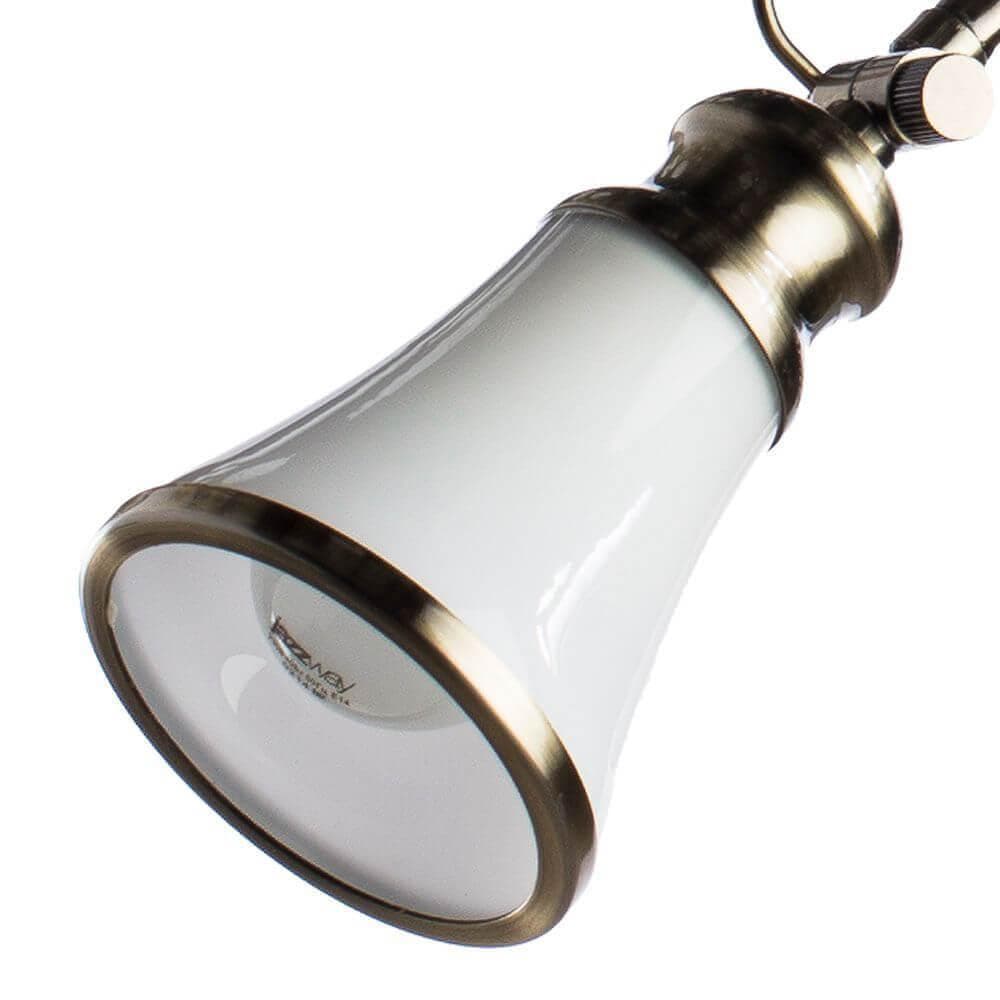 Arte Lamp Vento Бронза/Белый Спот 3x40W 3xE14 A9231PL-3AB — миниатюра 6