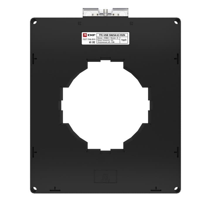 EKF PROxima Трансформатор тока ТТЕ-125-1500/5А класс точности 0,5 (большой корпус) — миниатюра 3