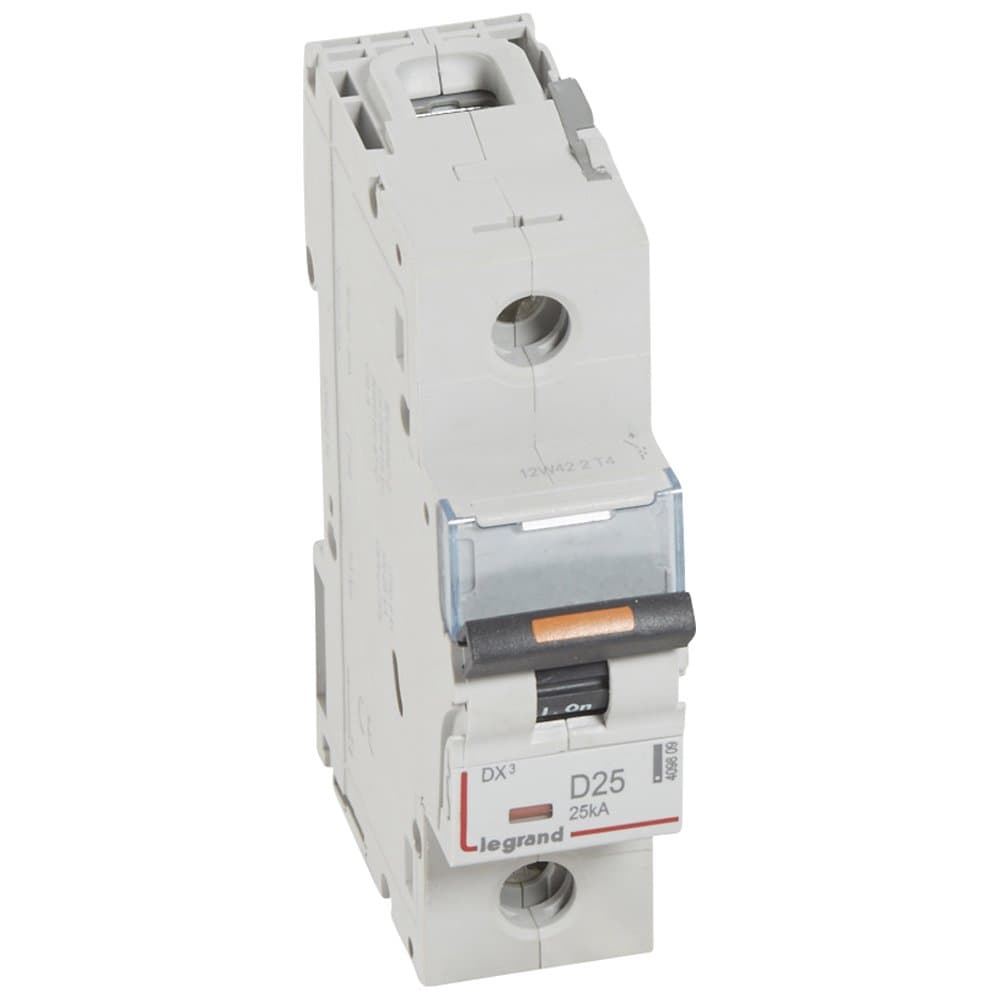 Legrand DX3 Автоматический выключатель 1P 25A (D) 25кА 409809 — миниатюра 1