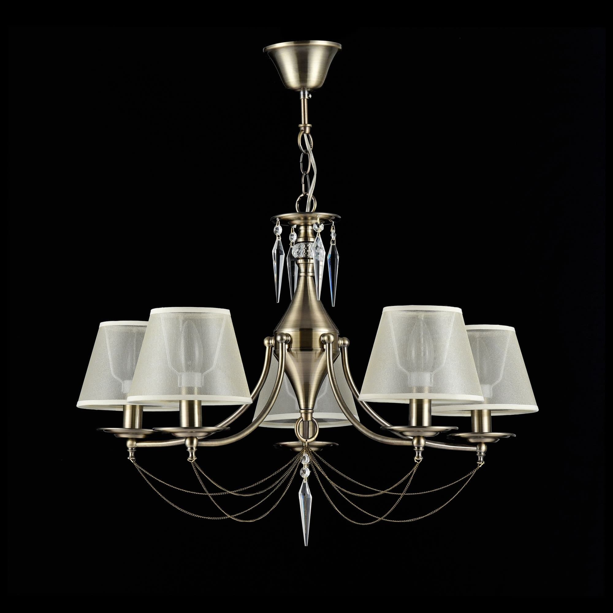 Freya Classic Garcia Бронза Люстра E14 40W FR2908-PL-05-BZ — миниатюра 4