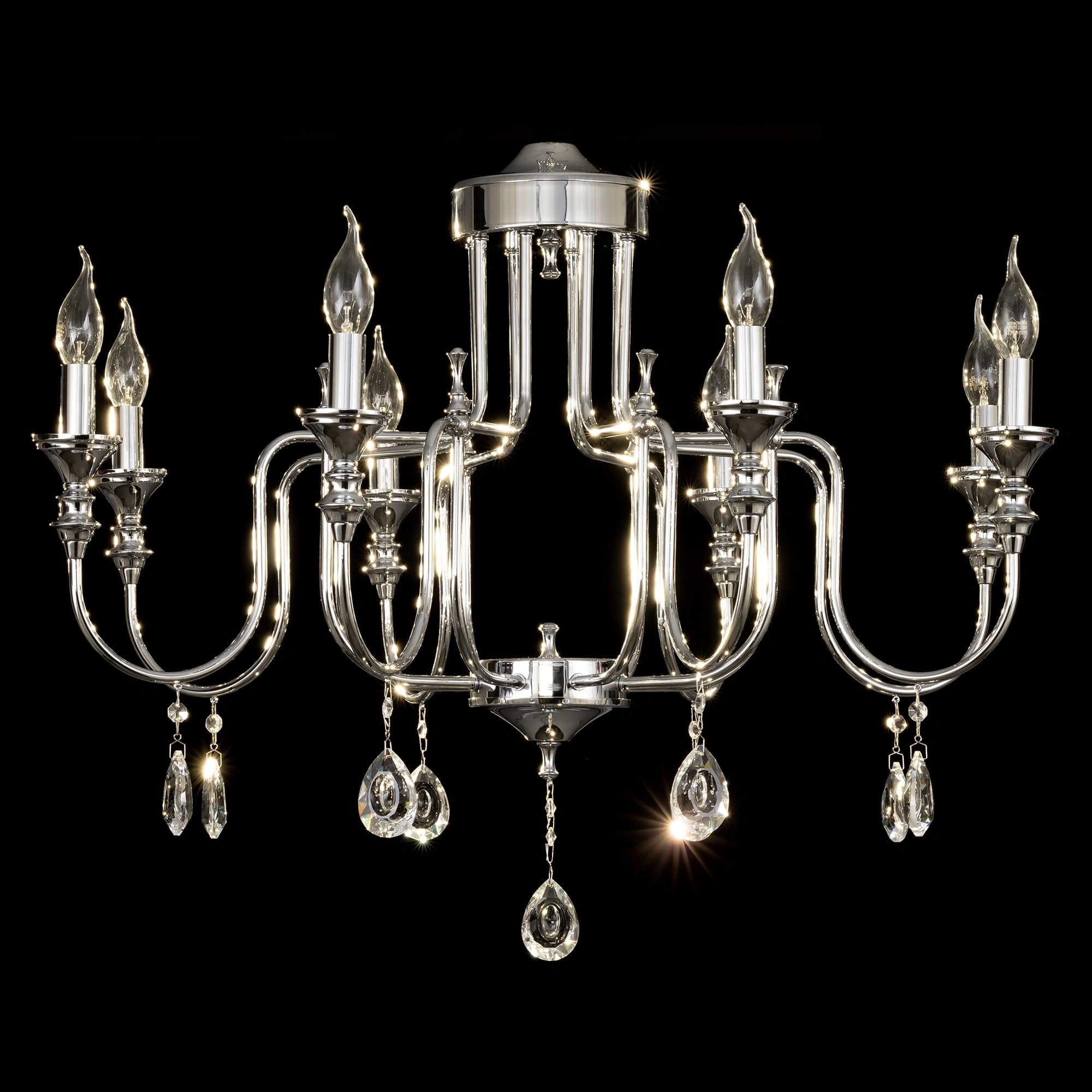 Citilux CL437181 Рига Хром Светильник Люстра — миниатюра 4