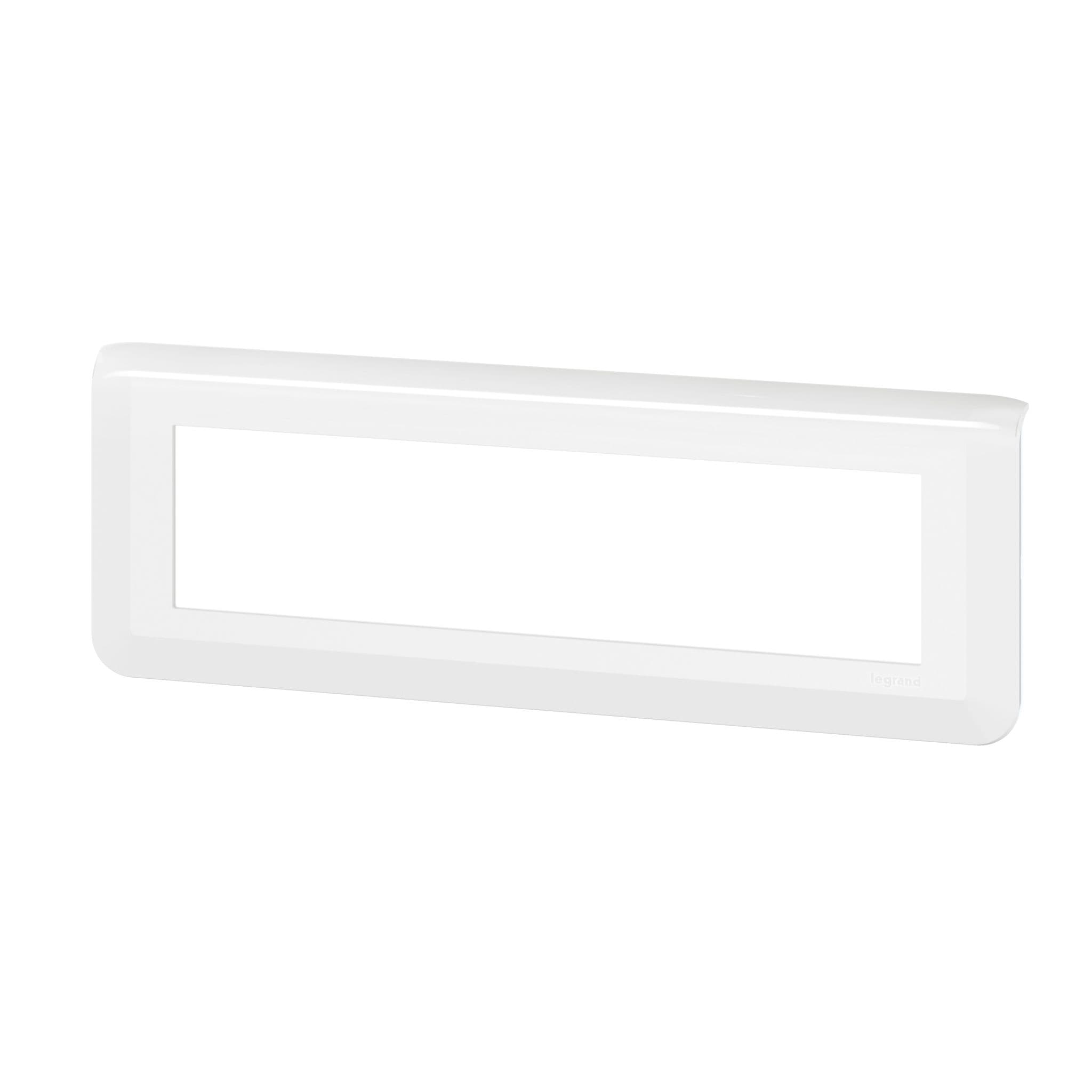 Legrand Mosaiс Рамка - Программа Mosaic - 8 модулей - белая 078818L — миниатюра 3