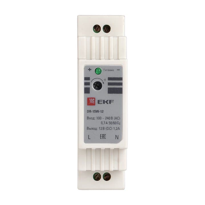EKF PROxima Блок питания 12В DR-15W-12 — миниатюра 2
