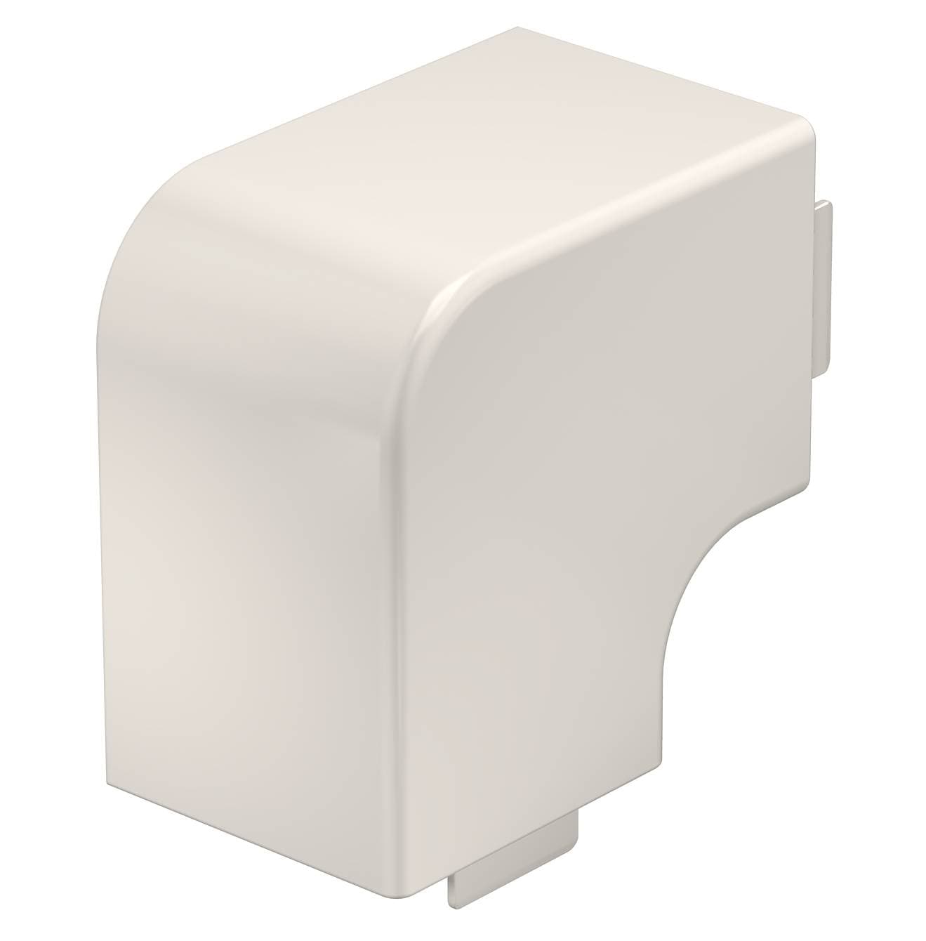 OBO Bettermann Угол плоский кабель-канала WDK 60x60 мм, ПВХ кремовый RAL9001 6161502