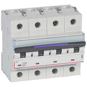 Legrand DX3 Автоматический выключатель 50кА 32А 4P C 410177 — миниатюра 2