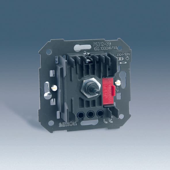 Simon 75 Мех Светорегулятор поворотный 100-1000W 75312-39