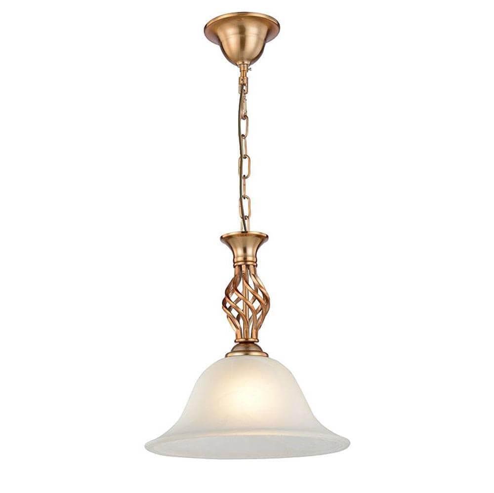 Arte Lamp Cono Медь/Белый Светильник подвесной 1x60W 1xE27 A8391SP-1PB — миниатюра 1
