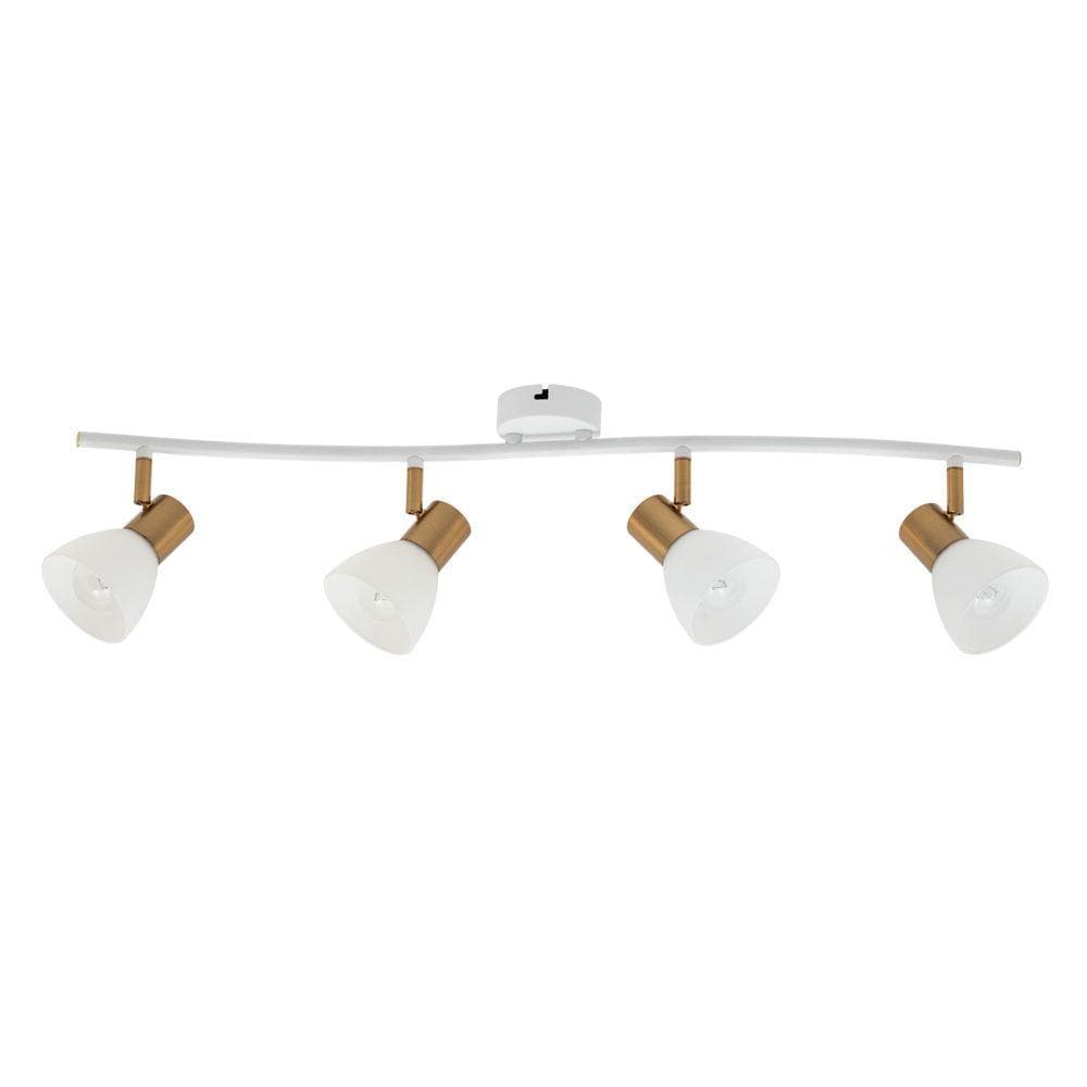 Arte Lamp FALENA Светильник потолочный лампа накаливания A3117PL-4WH — миниатюра 1