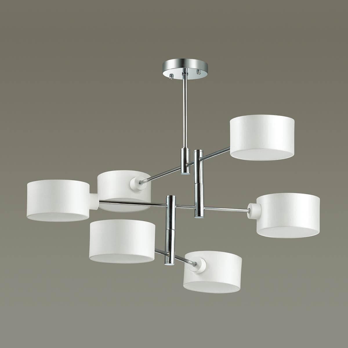 Lumion 3742/6C LN19 084 белый, хром Люстра потолочная E14 6*60W 220V ASHLEY — миниатюра 4