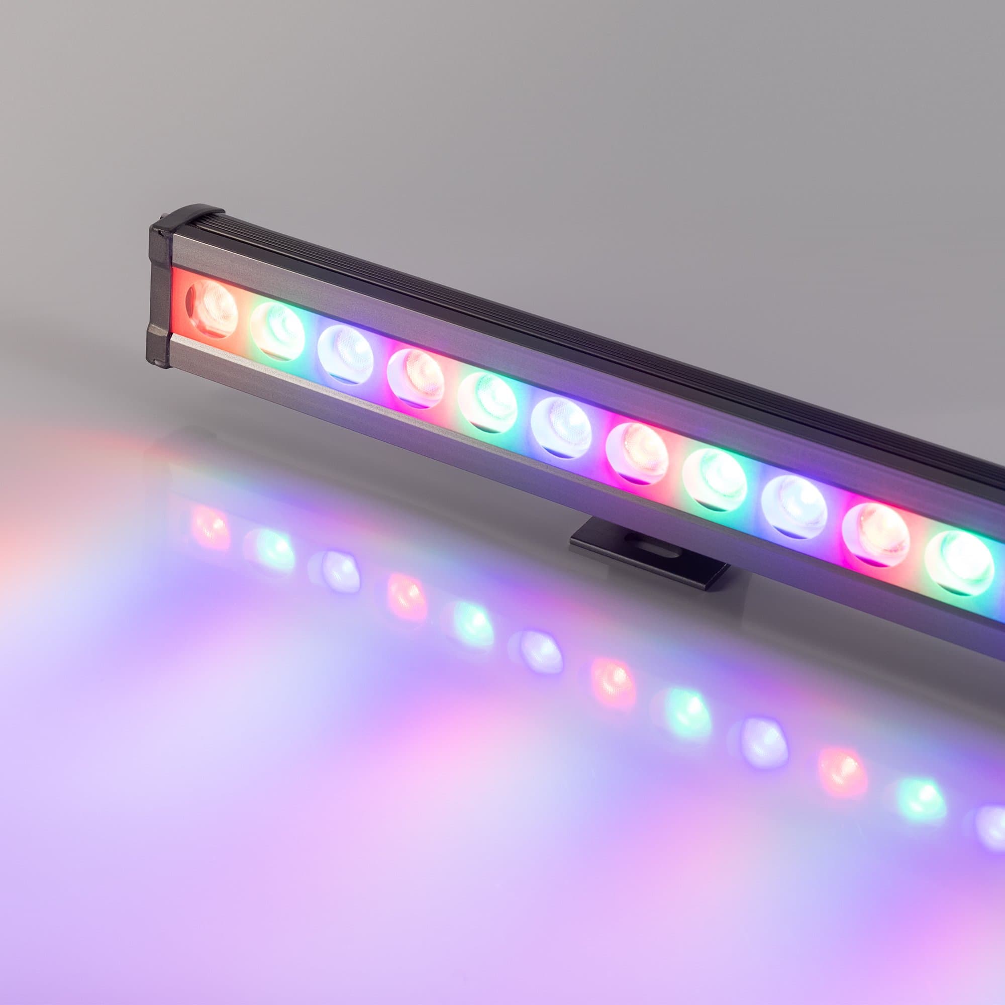 Arlight Светодиодный прожектор AR-LINE-1000L-36W-24V RGB (Grey, 30 deg, DMX512) (Закрытый) 023633 — миниатюра 4
