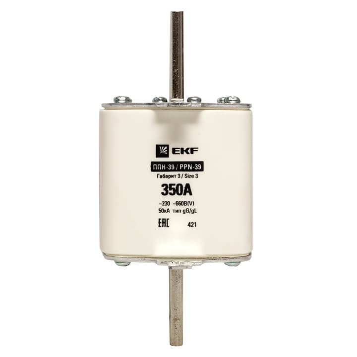 EKF PROxima Плавкая вставка ППН-39 630/350А габарит 3 — миниатюра 2