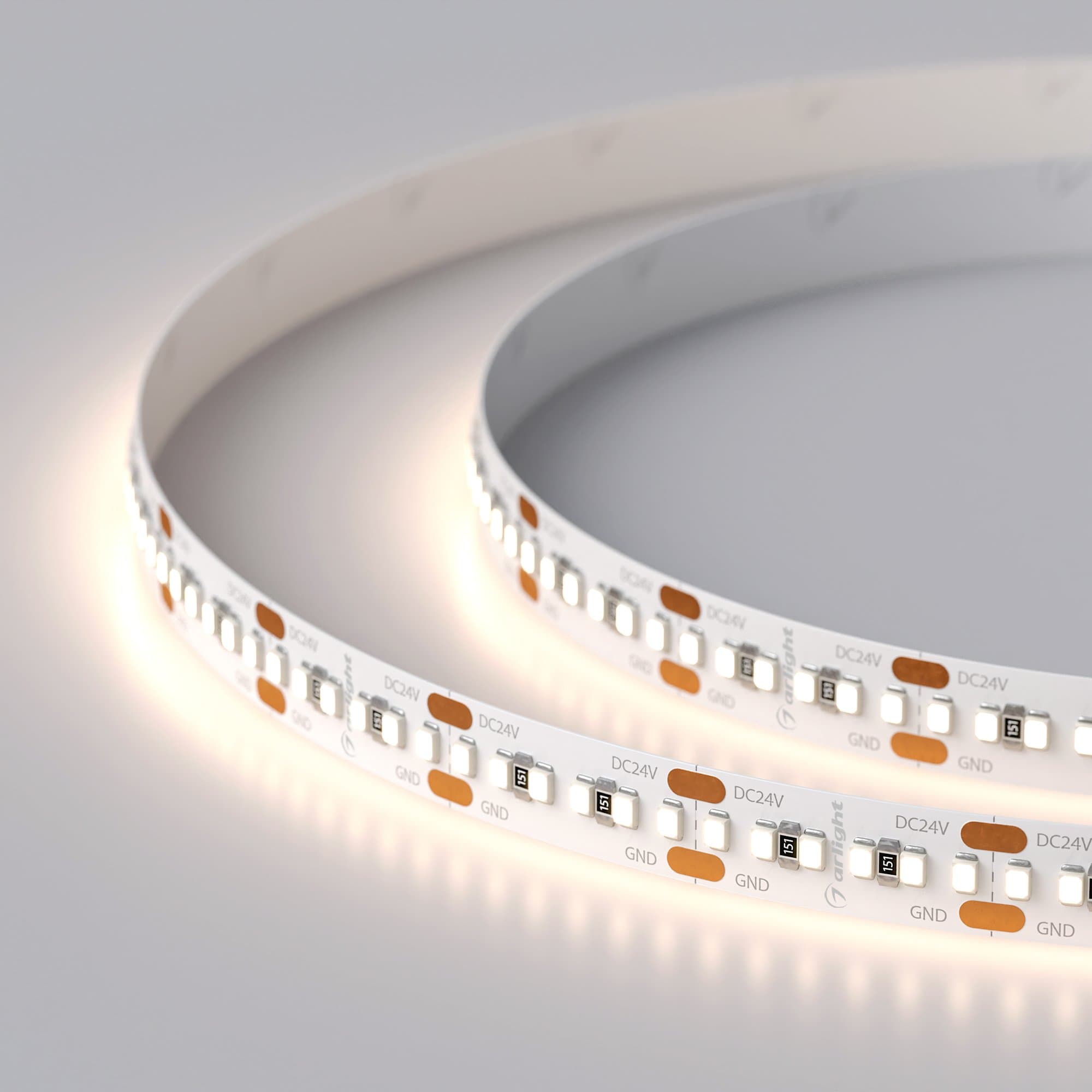 Arlight Светодиодная лента MICROLED-M300-8mm 24V Day4000 (8 W/m, IP20, 2216, 5m) (Открытый) 023558(2) — миниатюра 3