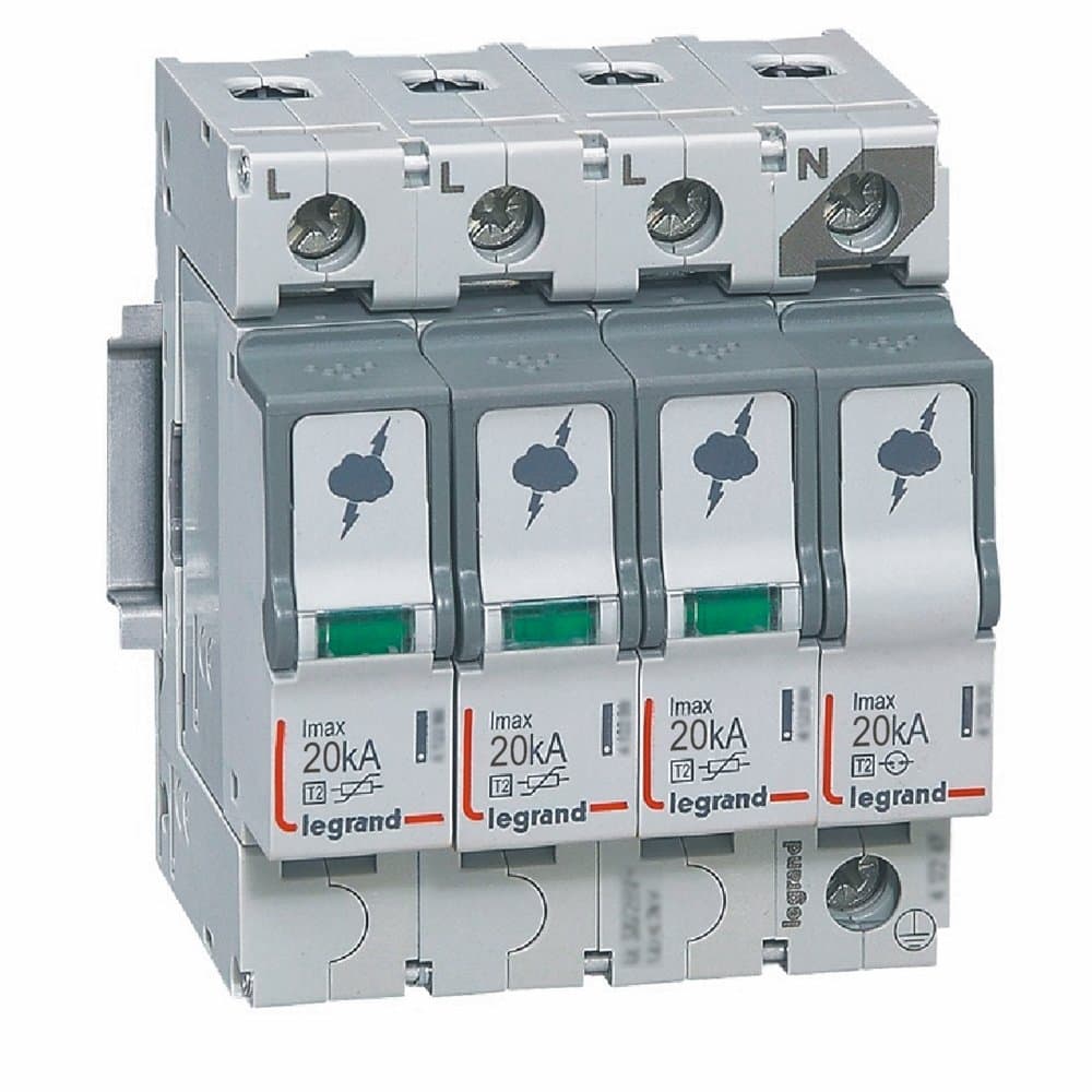 Legrand УЗИП T2 20KA 3P+N 412227