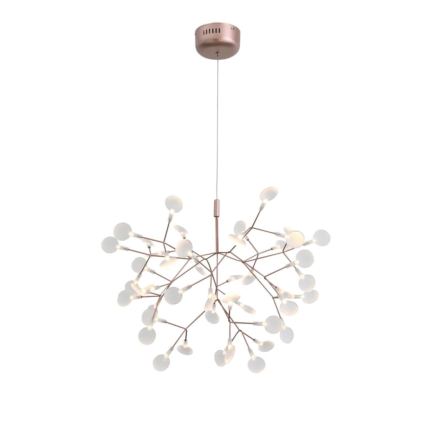 ST LUCE SL379.203.45 Люстра подвесная Медный/Белый LED 45*0,3W