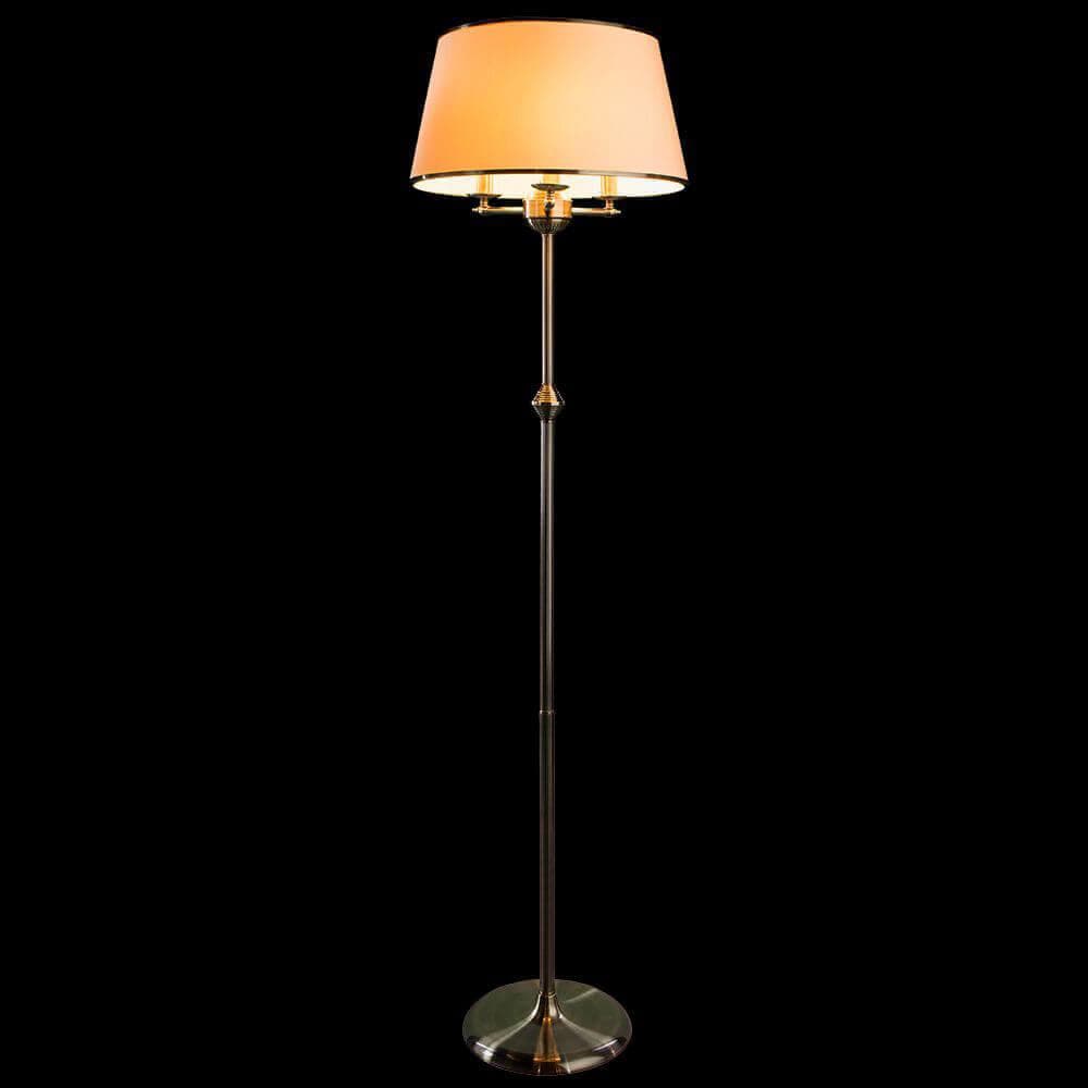 Arte Lamp Alice Бронза/Бежевый Торшер 40W E14 A3579PN-3AB — миниатюра 5