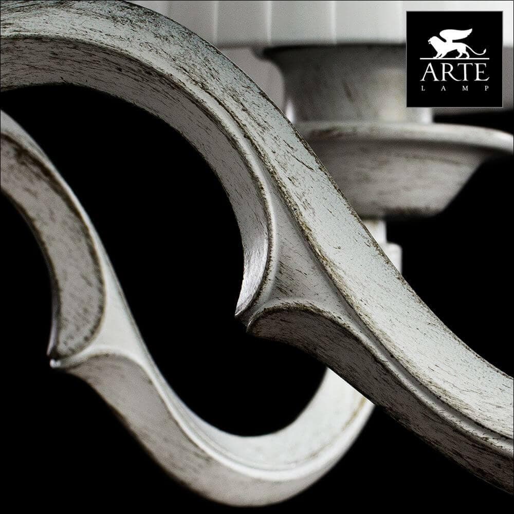 Arte Lamp Alba Белая Люстра 40W E27 A9395LM-5WG — миниатюра 7