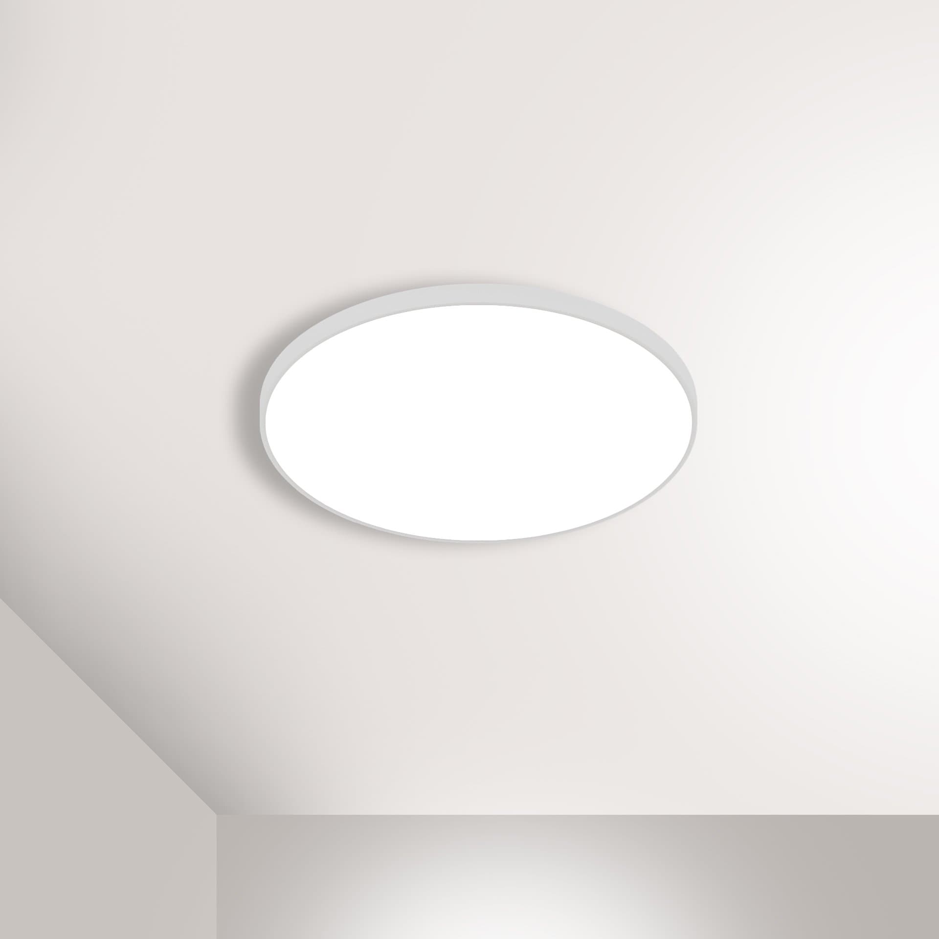 PILL 70 C 45W 3000K 3450lm Ra80 220V / Светильник LED, 650мм (накладной) (Briaton) БЕЛЫЙ 009C-45W3K-650WH