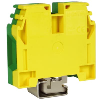 DKC TEC.70/D, зажим для заземления желт.зелен 70 кв.мм