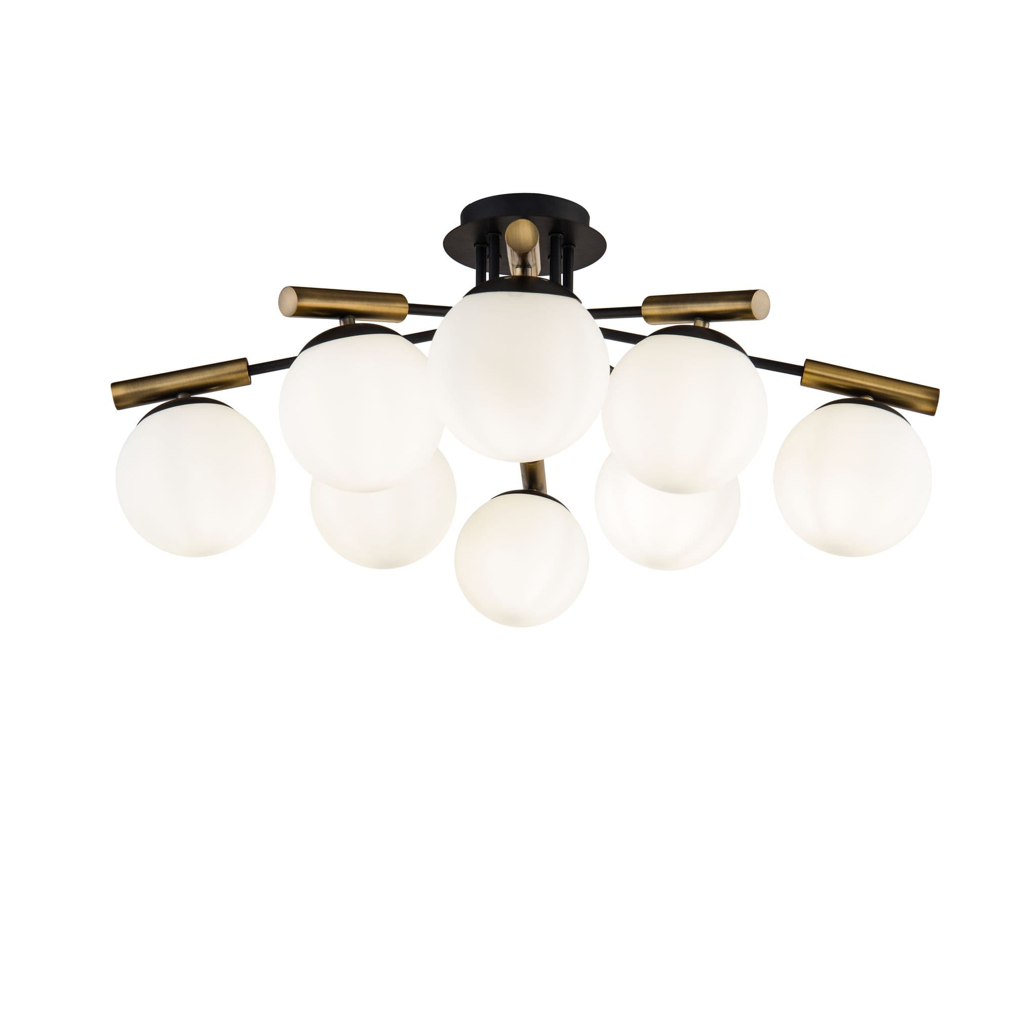 Freya Modern Paolina Черный Потолочный светильник E14 40W FR5011CL-08B — миниатюра 2