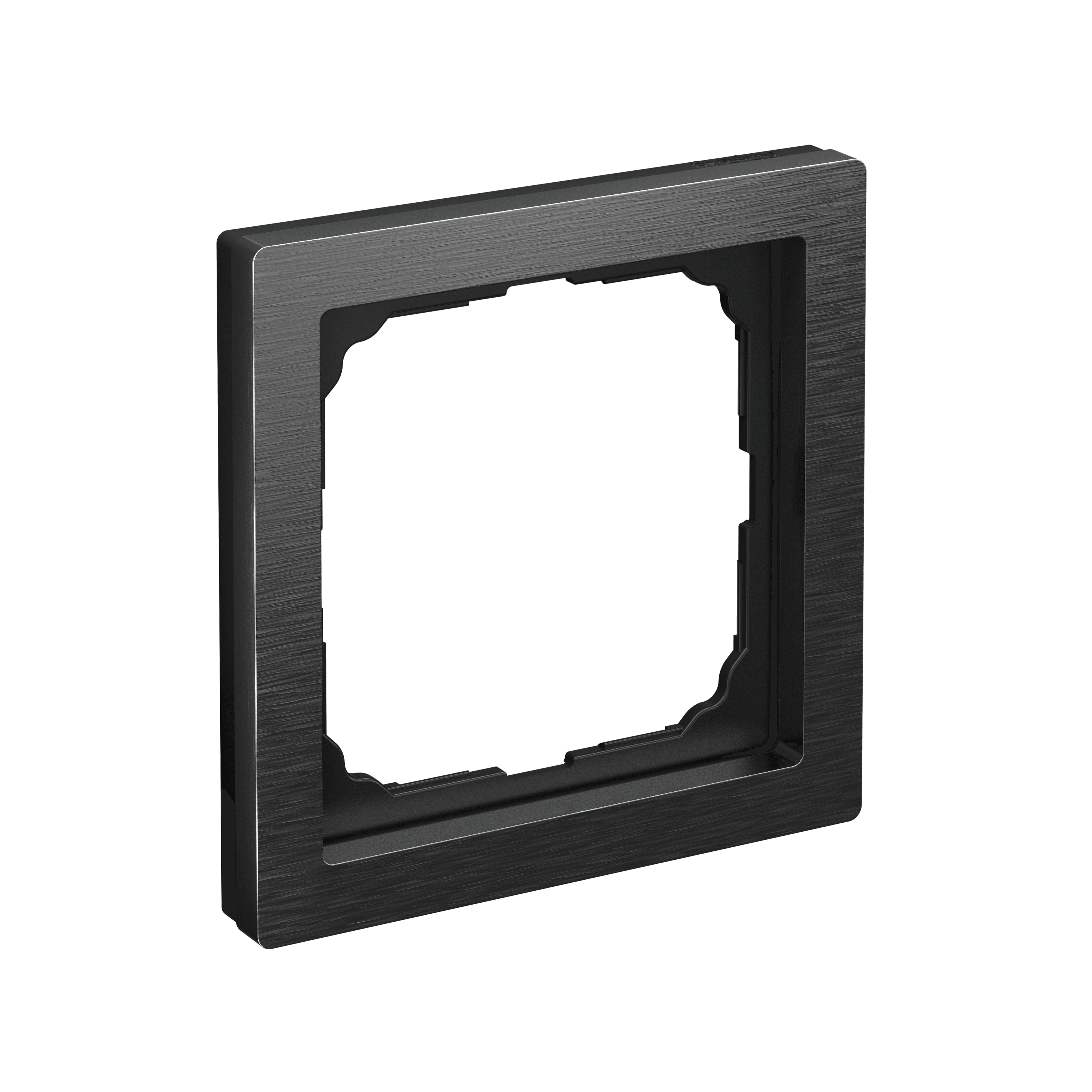 Systeme Electric ArtGallery Pure Металл Оникс Рамка 1-ая — миниатюра 6