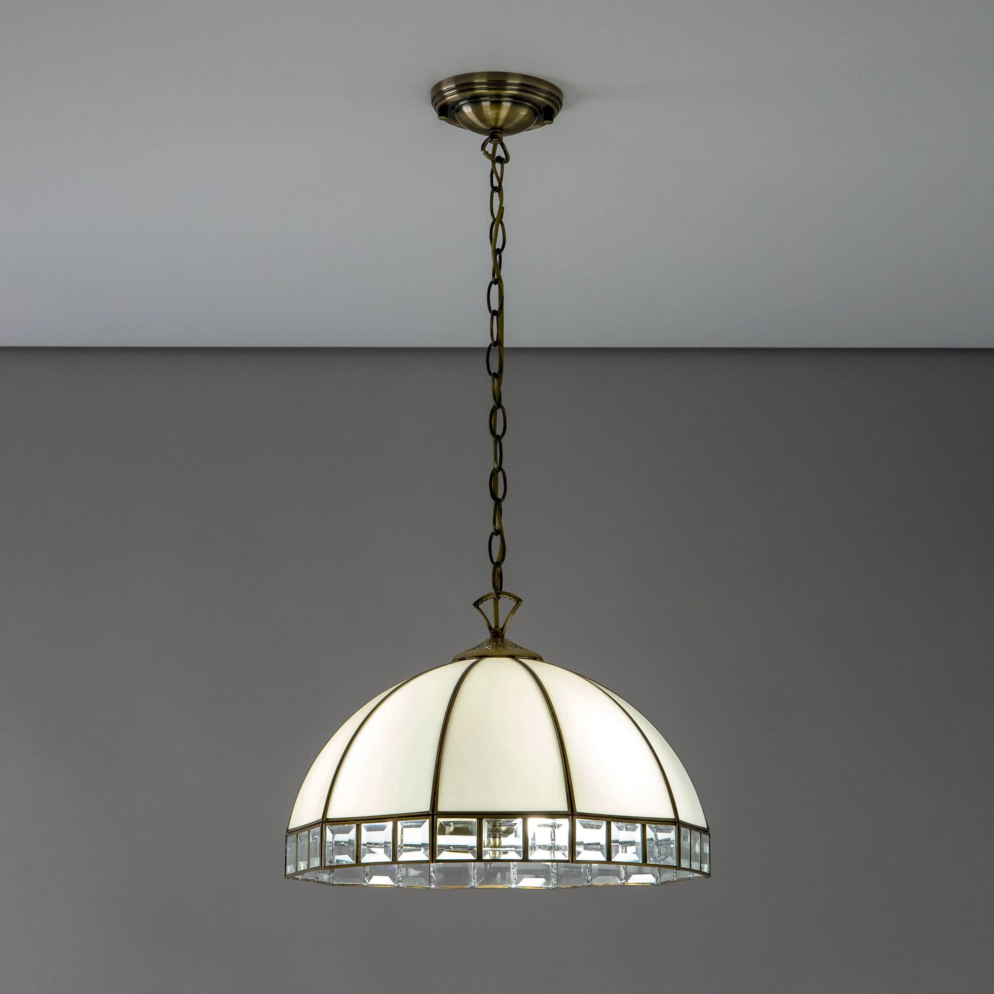 Citilux CL440132 Шербург-1 Бел.+Прозр. Светильник Люстра — миниатюра 4