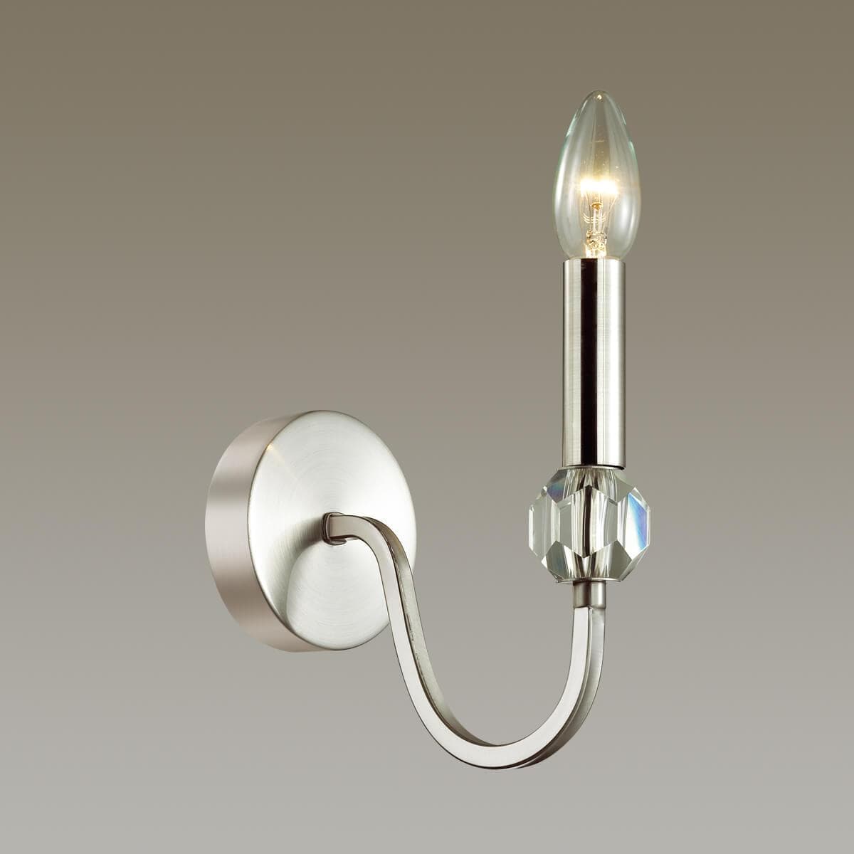 Lumion 4495/1W NEOCLASSI LN21 134 никель Бра E14 60W 220V MACKENZIE — миниатюра 2