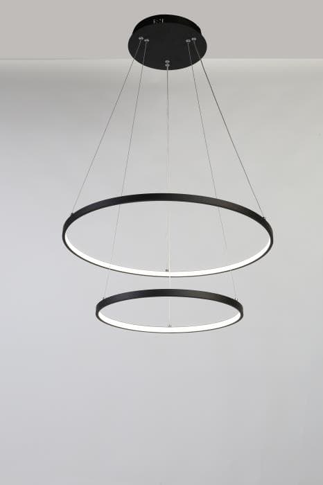 Favourite Giro Черная/Белая Люстра 4000-4200K, LED*80W 1764-10P