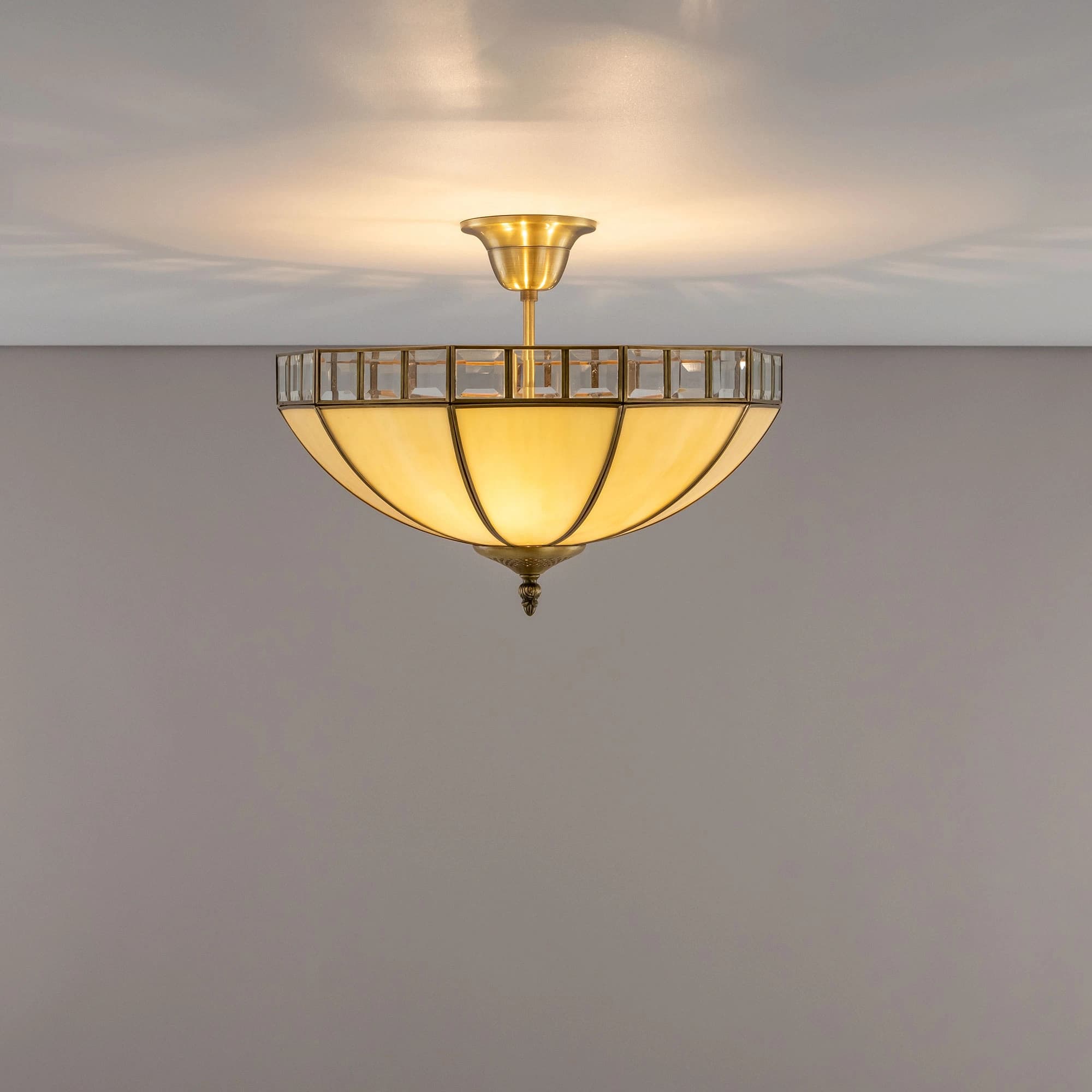 Citilux CL440141 Шербург-1 Беж.+Прозр. Светильник Люстра — миниатюра 9